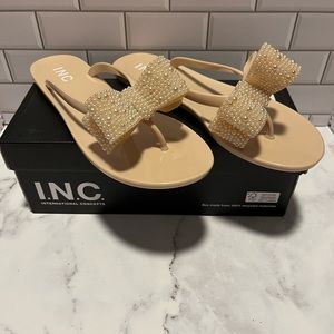 Macy’s INC International Concepts Size:9 Women Shoes Pearl/Nude